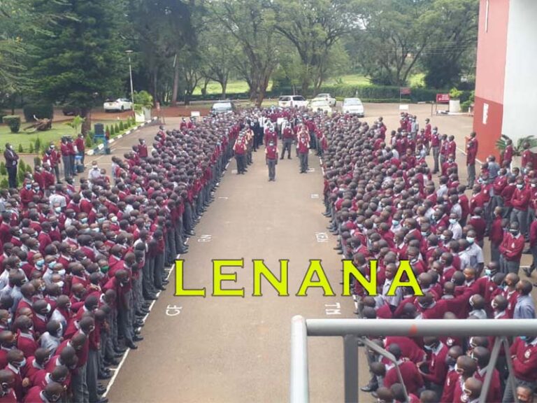 Lenana School KCSE Results