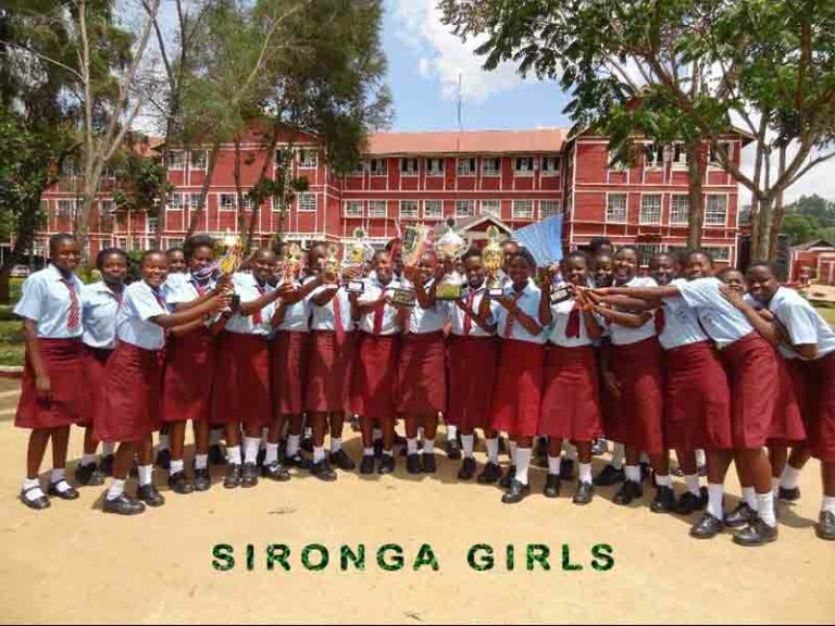 Sironga Girls High School KCSE Result