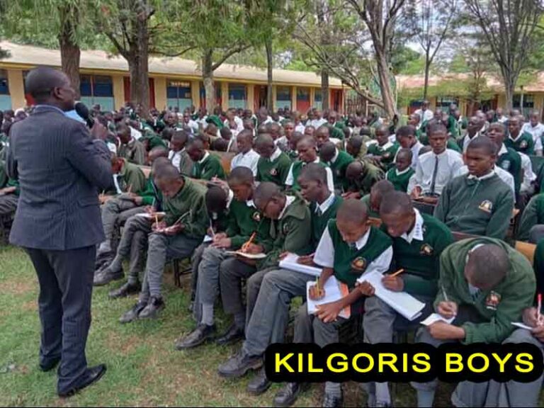 Kilgoris Boys KCSE Results