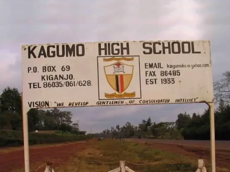 Kagumo High School KCSE Results