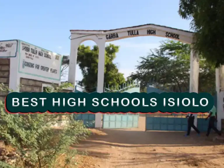 Secondary Schools in Isiolo