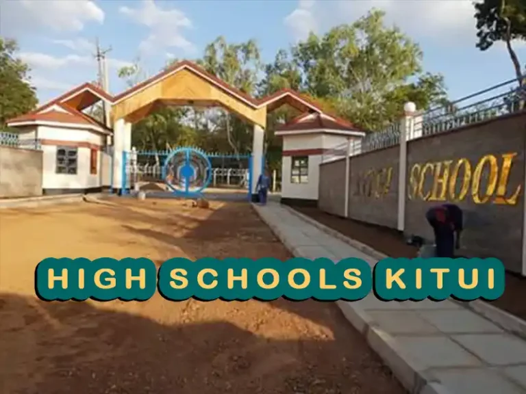 Best Secondary Schools in Kitui County