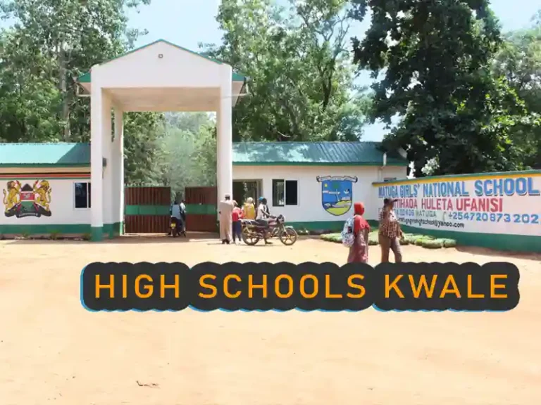 Best Secondary Schools in Kwale County