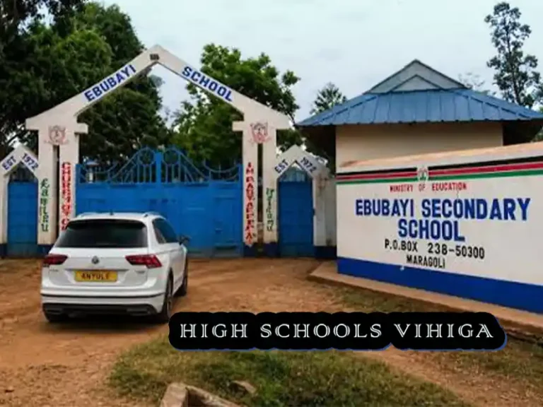 Best Secondary Schools in Vihiga County